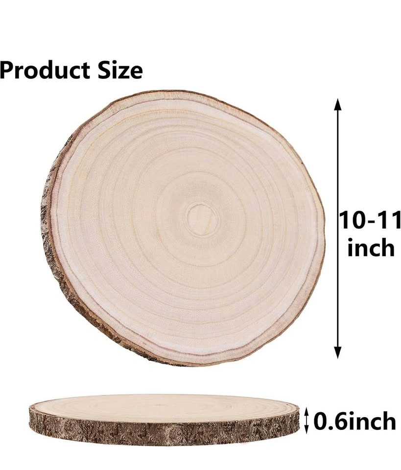 Wooden rounds for decor - Rental - photo 3