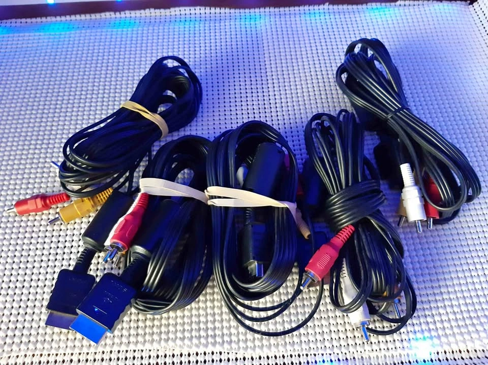 Official Playstation 2 AV Cables Composite