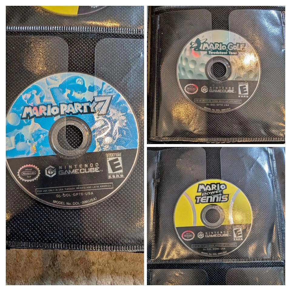 Nintendo GameCube Games - Mario