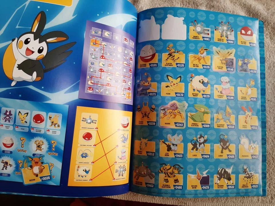 Pokemon Sticker Poster Book 198 Stickers Inside - photo 2