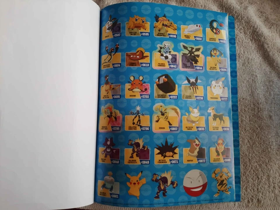 Pokemon Sticker Poster Book 198 Stickers Inside - photo 3