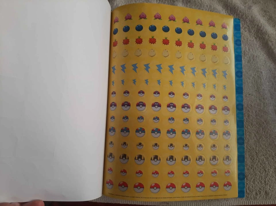 Pokemon Sticker Poster Book 198 Stickers Inside - photo 4