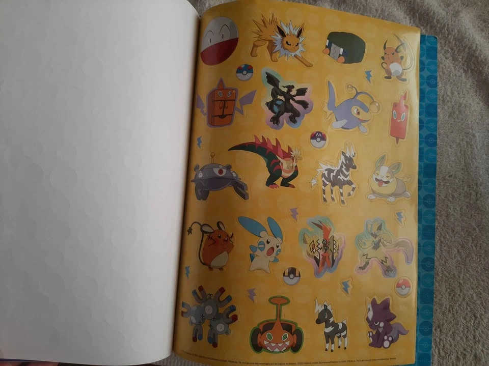 Pokemon Sticker Poster Book 198 Stickers Inside - photo 5