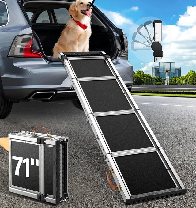 DOG RAMP for car holds up to 200lbs - photo 2