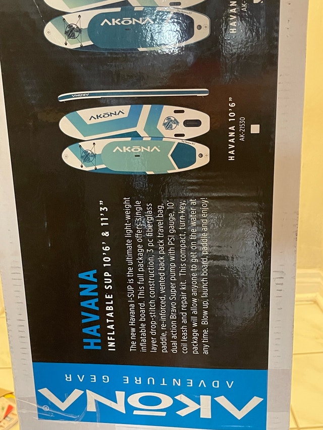 Brand New Akona Havana Inflatable Paddle Board (11’3”) - photo 2