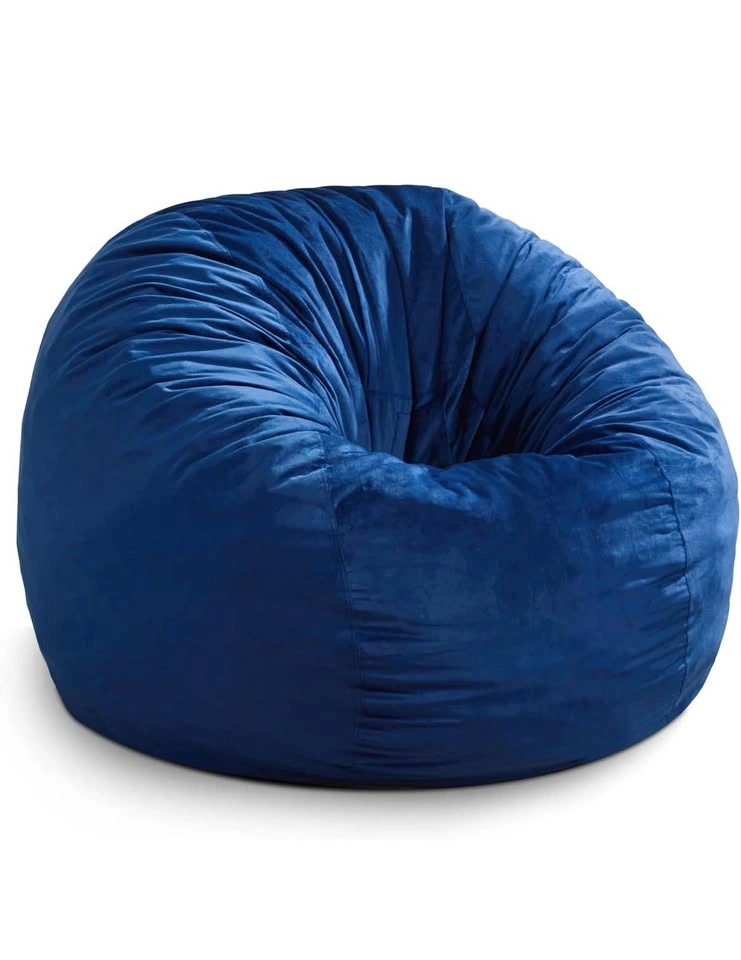 NEW - Hobestluk 3FT Bean Bag Chair — Blue - photo 5