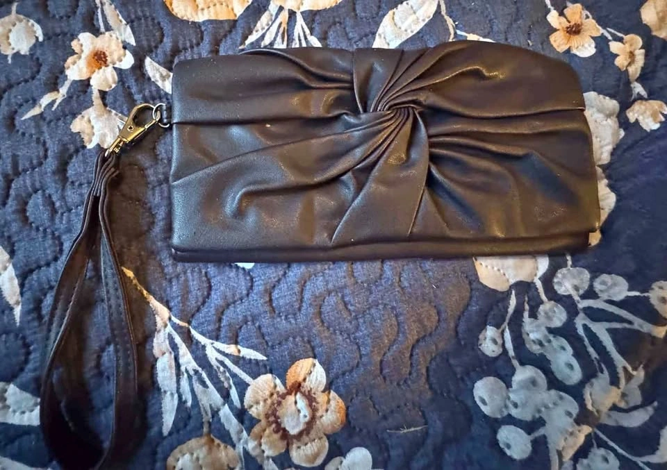 BN Black Clutch Bag