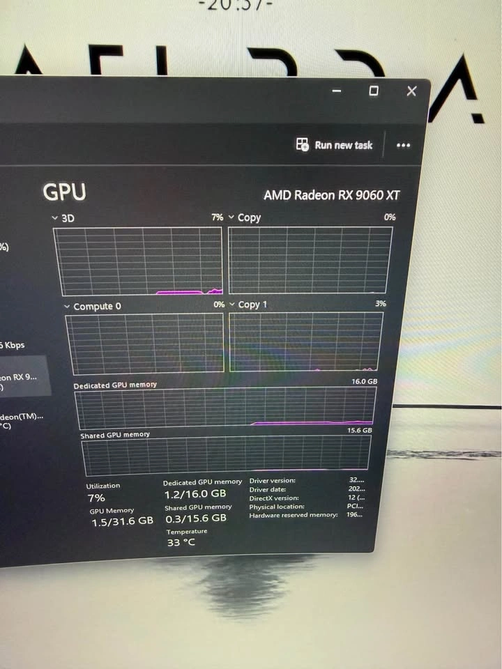 9060xt 16gb AsRock Steel legend - photo 2