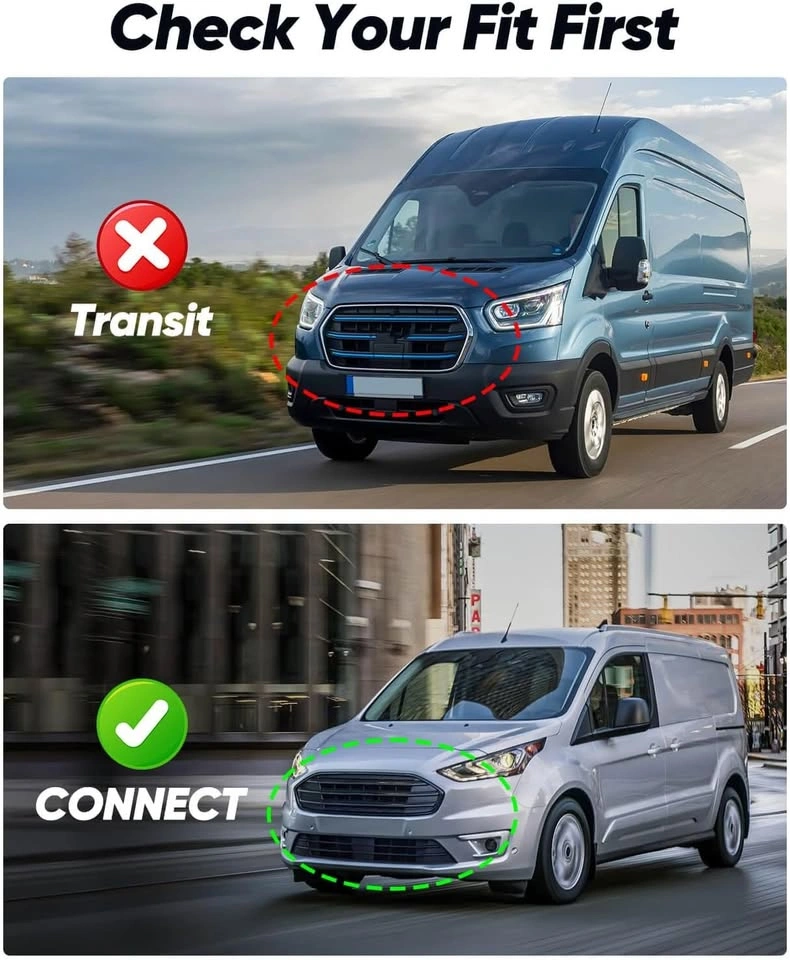 Custom Fit Van Floor Mats for Ford Transit Connect 2014-2021 - photo 3