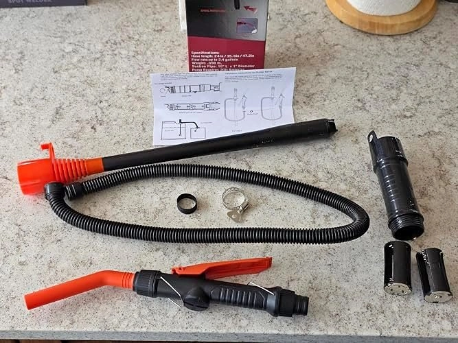 Cordless Fuel Transfer Pump – 2.4GPM, Flow Control Nozzle