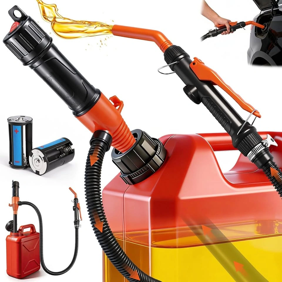 Cordless Fuel Transfer Pump – 2.4GPM, Flow Control Nozzle - photo 2