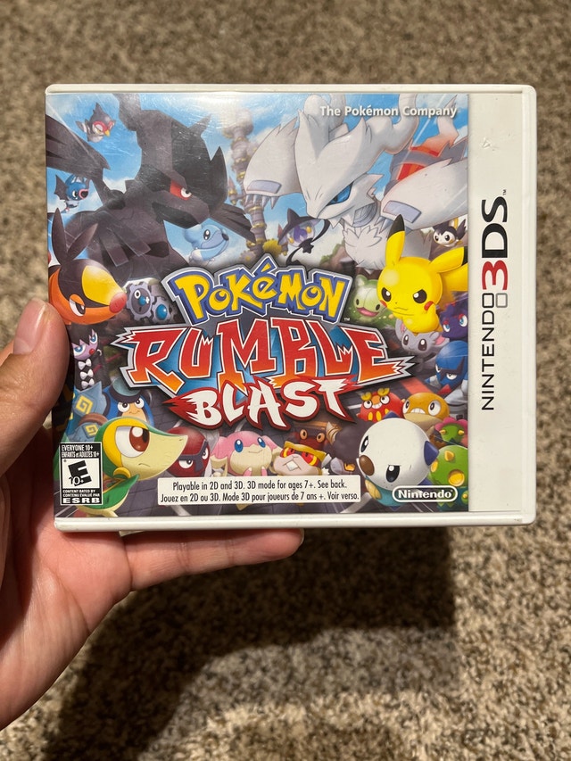 Pokemon rumble blast