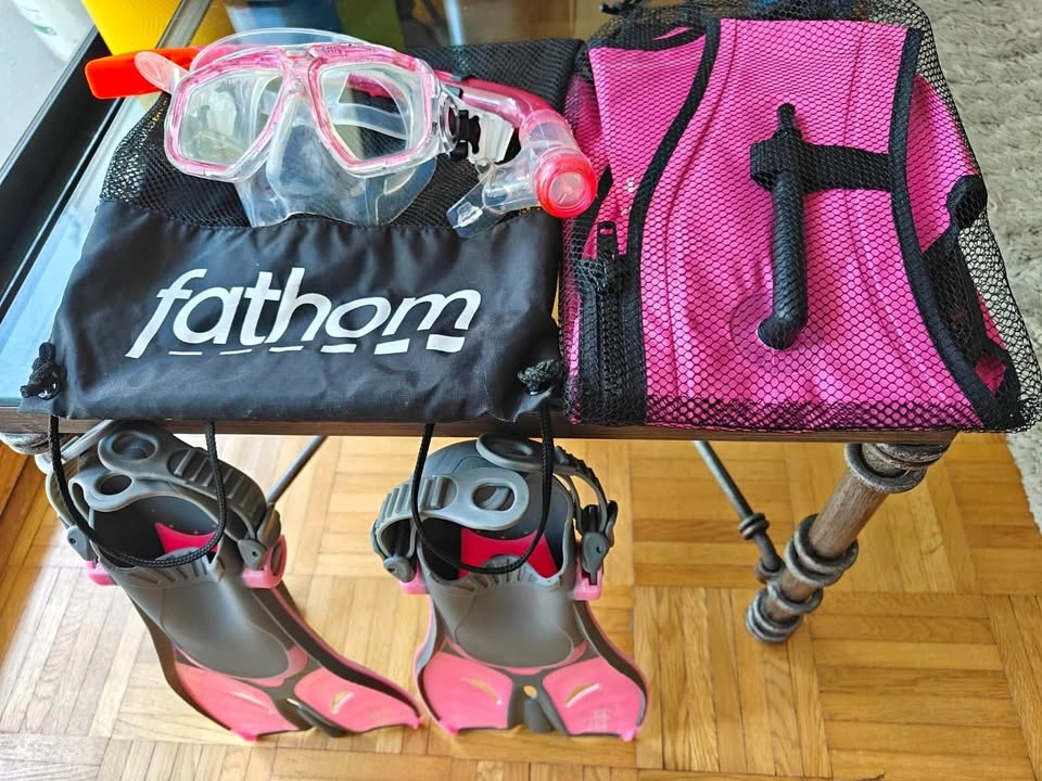 Fathom Snorkel Set JR L/XL