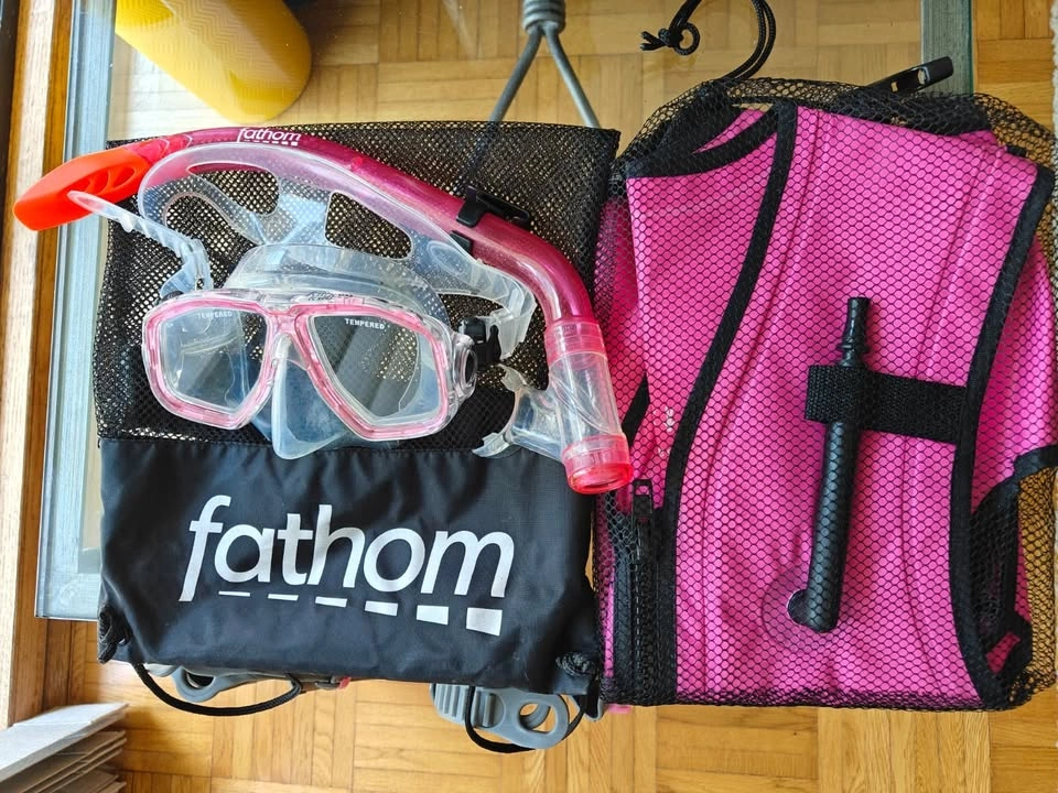 Fathom Snorkel Set JR L/XL - photo 2