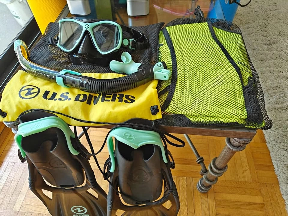 US Divers Snorkel Set Adult for Men