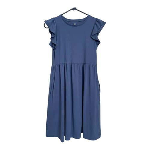 UNIQLO SMOOTH COTTON FRILL DRESS - photo 2