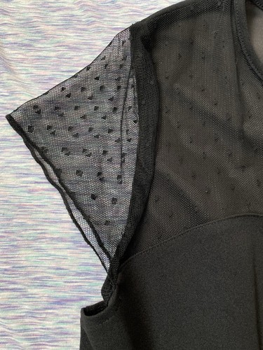 SHEIN Curve Mesh Yoke & Sleeve Jumpsuit - photo 4