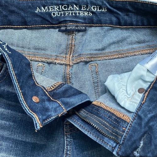 american eagle denim shorts size 4 - photo 3