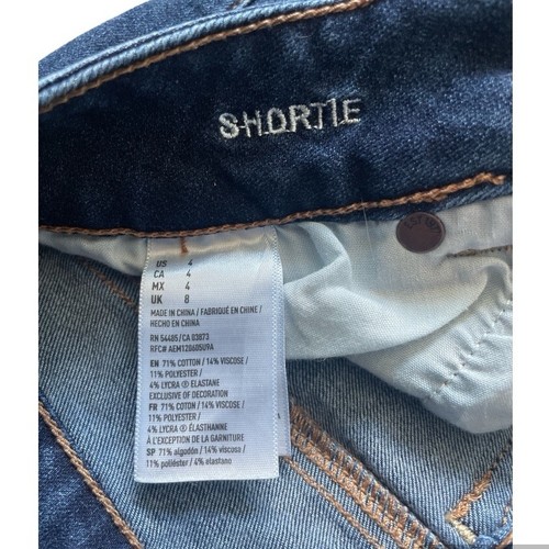 american eagle denim shorts size 4 - photo 4