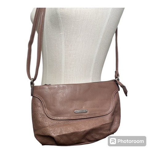 Multi Sac Crossbody Floral Vinyl Bag