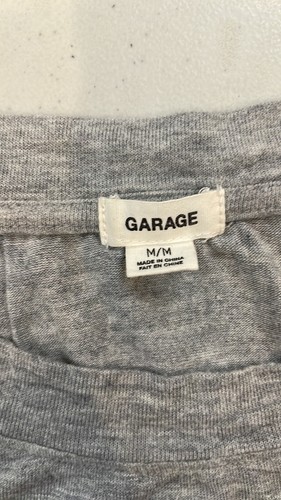 Garage “Whatever” Tank Top Gray Size M Gently Used - photo 3
