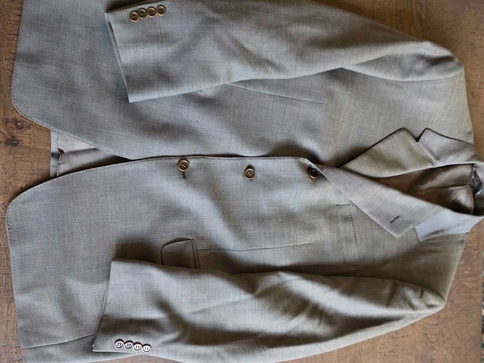 Canali — Made in Italy — Pure Wool Jacket — Size 42R Multi‑Tone - photo 5