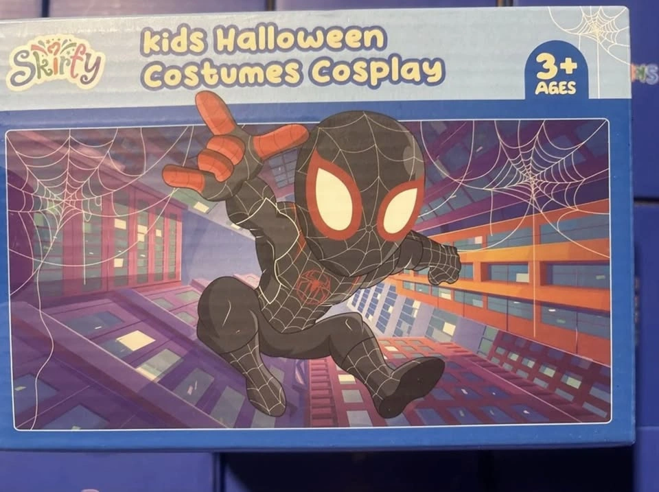 NEW Kids Spiderman Costume with Web Shooters - Size S - $10 - photo 4