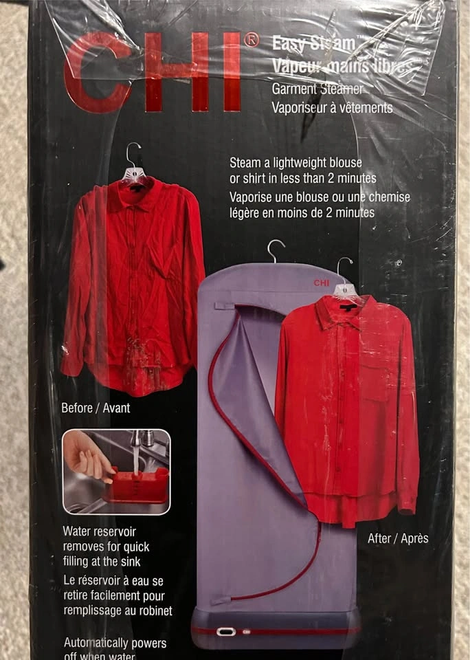 New Chi Easy Steam Garment Clothes Steamer - photo 3