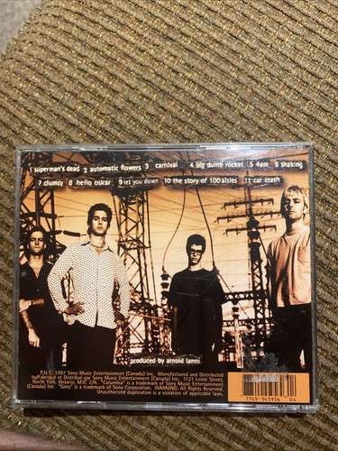 Clumsy by Our Lady Peace (CD, Jan-1997, Columbia) - photo 3