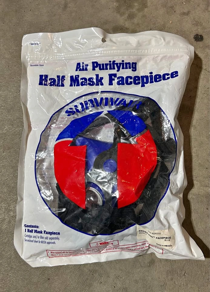 New Half Mask Respirator Facepiece
