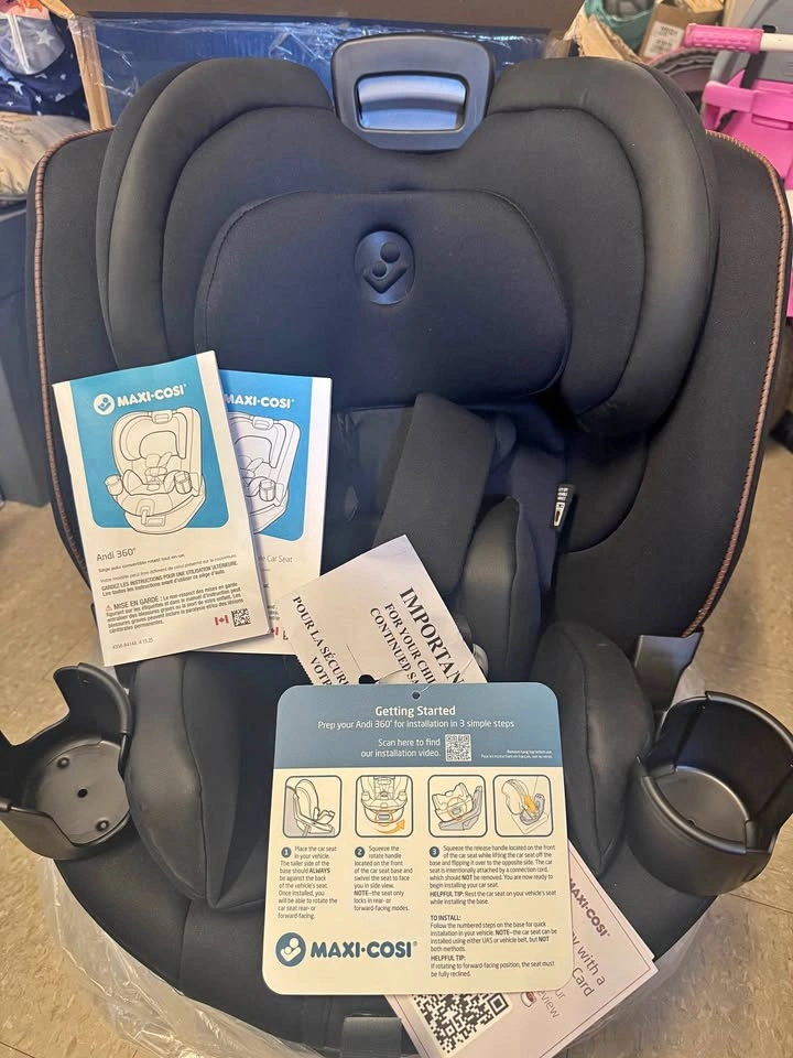Maxi Cosi Andi 360 Rotating Convertible Car Seat - NEW