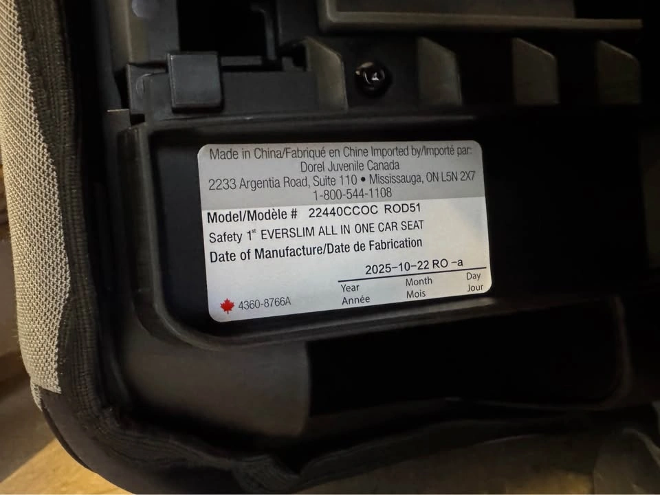 Safety 1st EverSlim All in 1 Convertible Car Seat - NEW - photo 5
