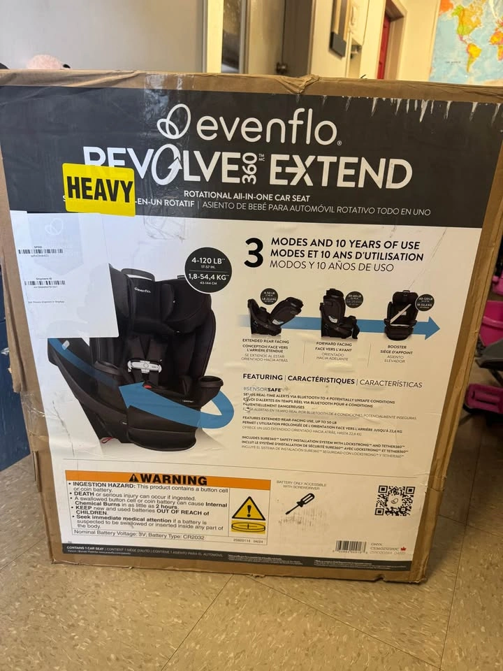 Evenflo Revolve360 Extended Rotational Convertible Car Seat - NE - photo 4