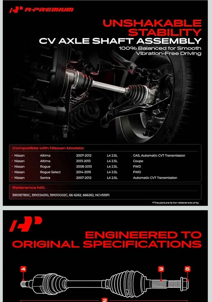 A-Premium CV Axle Shaft - photo 3