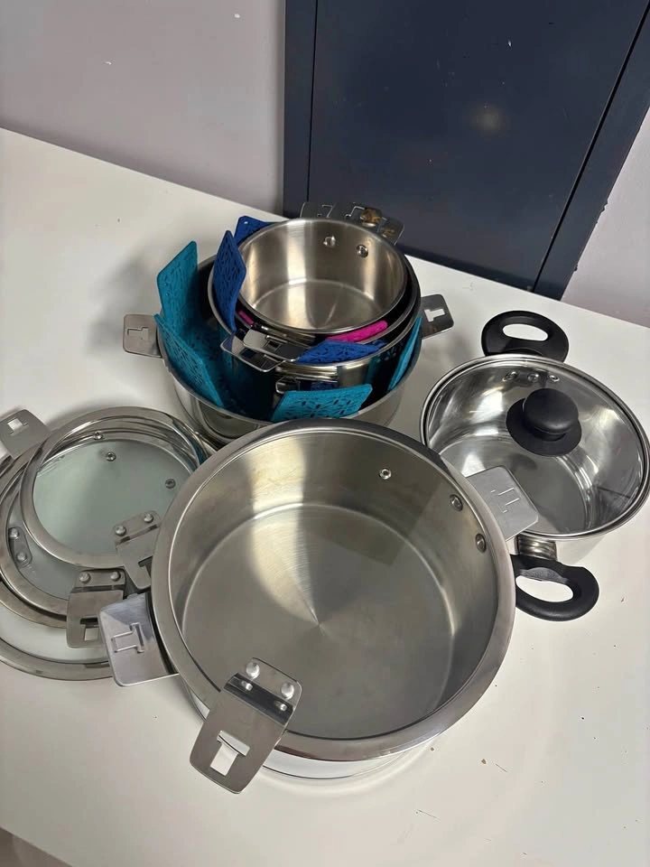 The Rock Heritage Stainless Steel Cookware Set