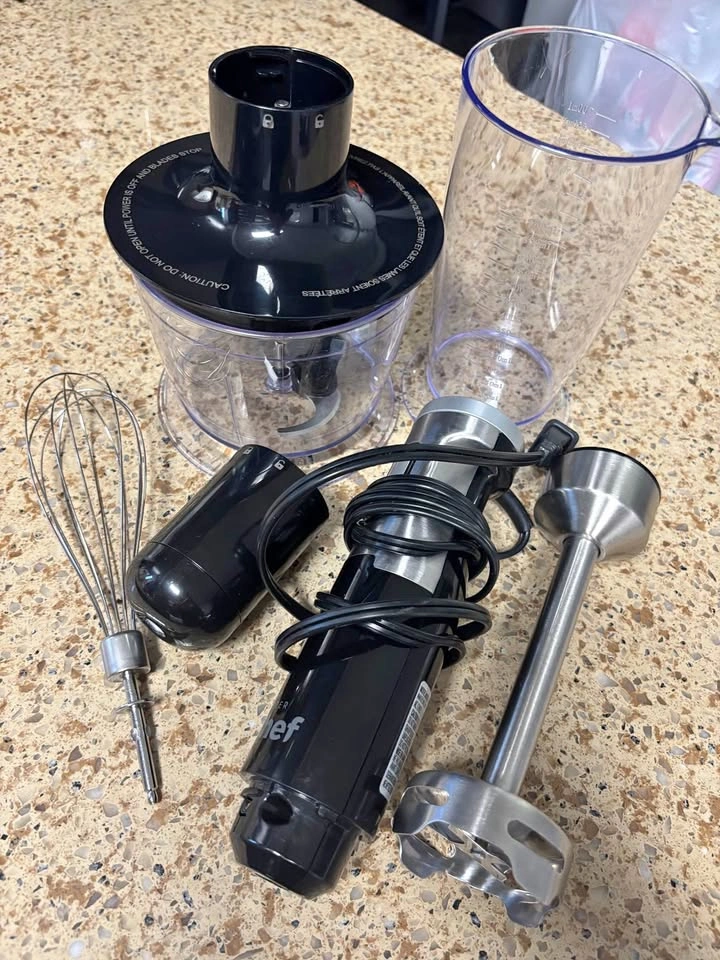 Master Chef Immersion Blender Set