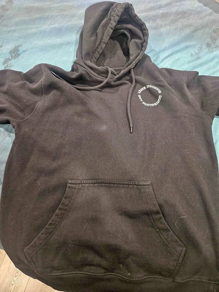 Embrace by Dedicated Black Graphic Hoodie