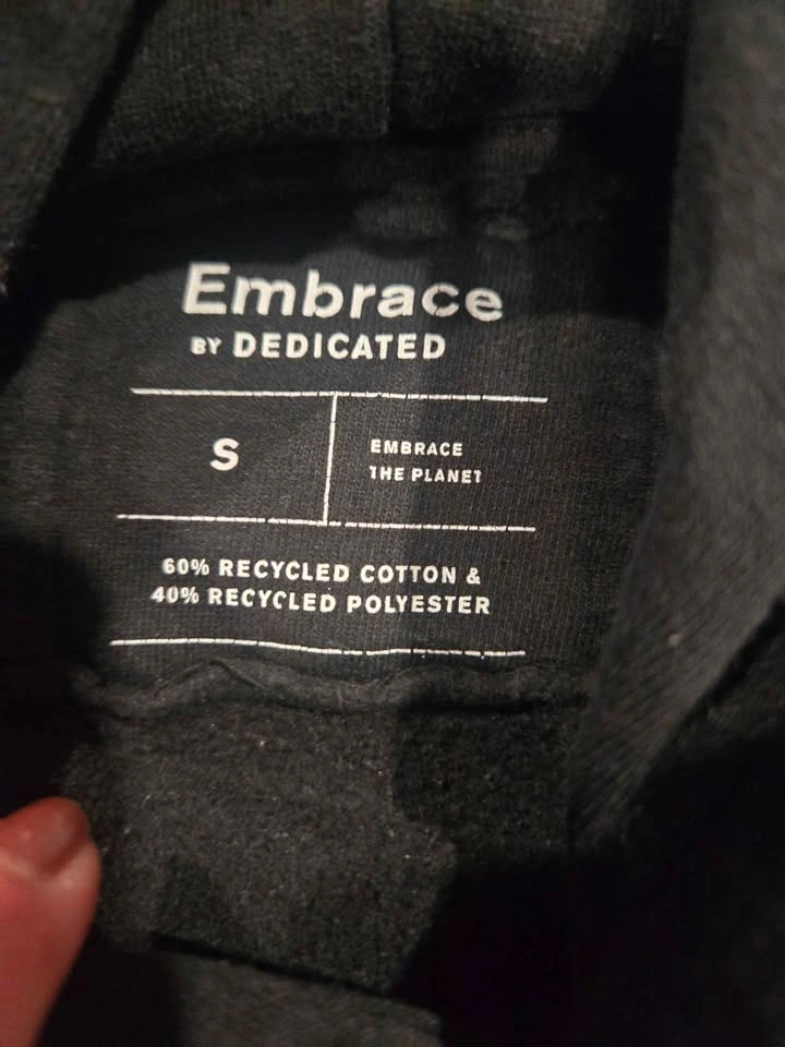 Embrace by Dedicated Black Graphic Hoodie - photo 3