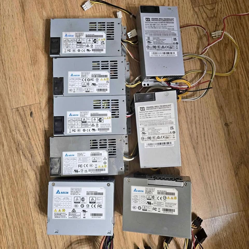 8x Delta 280W Industrial Power Supplies