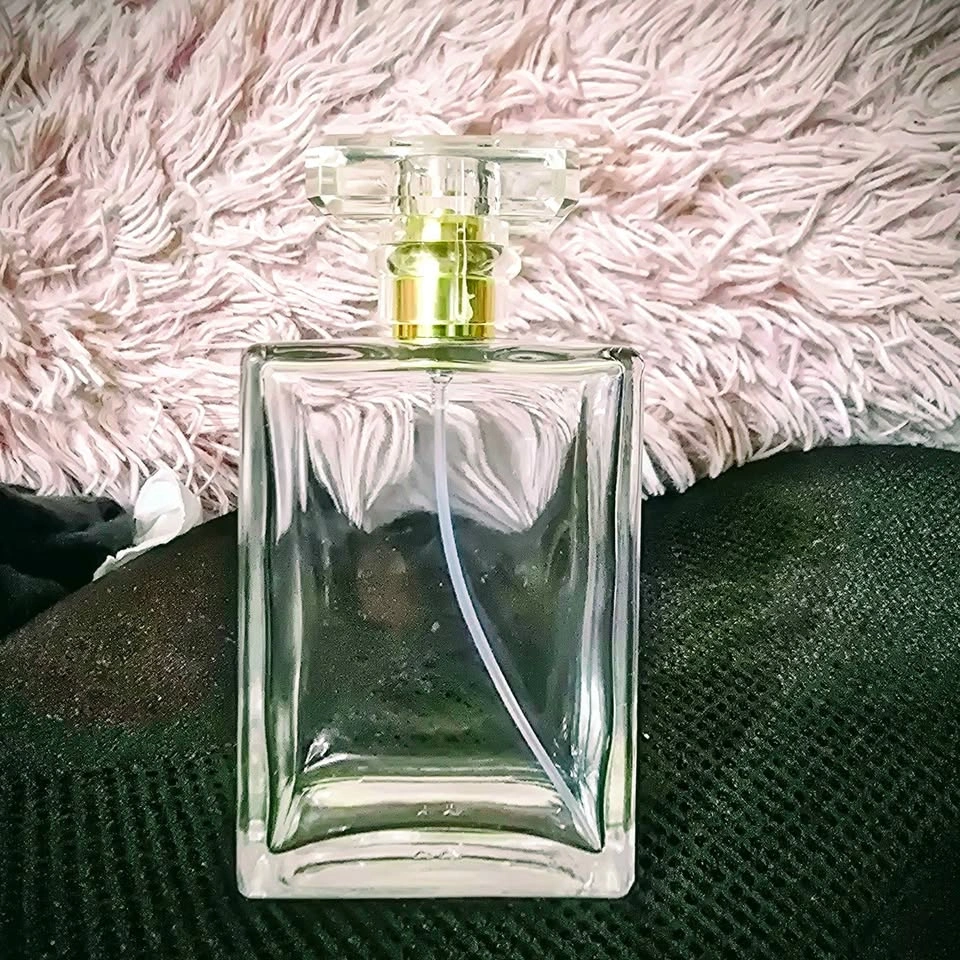Empty Glass Perfume Bottle – 100ml Spray - photo 2