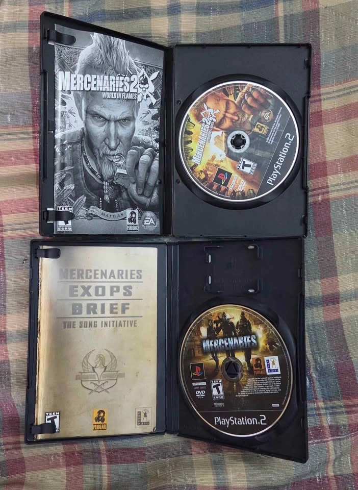 Mercenaries 1&2 PS2 BUNDLE (CIB) - PS2 CLASSICS!! - photo 4
