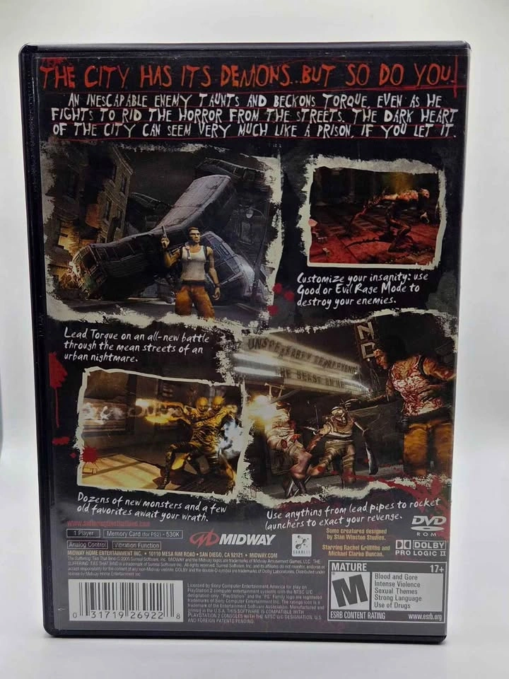 The Suffering Ties That Bind CIB - PS2 Game - photo 2