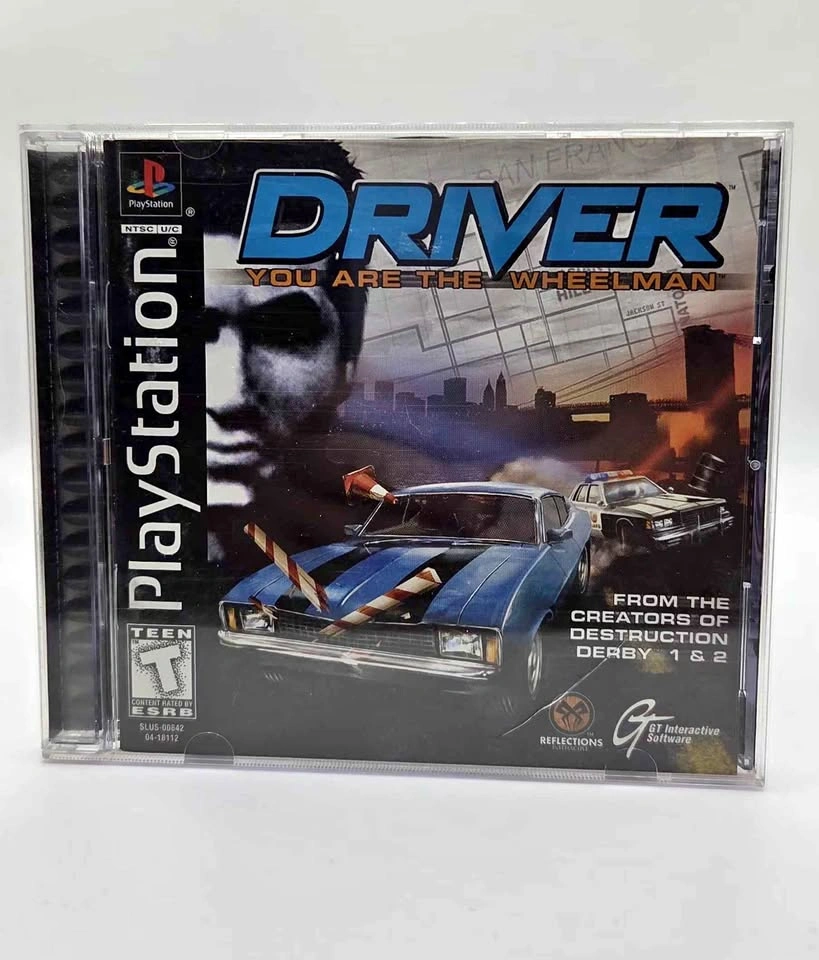 Driver PS1 CIB - CLASSIC PS1 GAME!! IN GOOD CONDITION