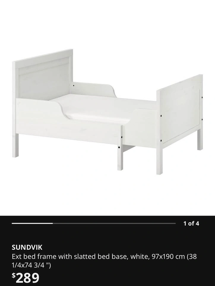 Free-Sundvik ikea bed - photo 2