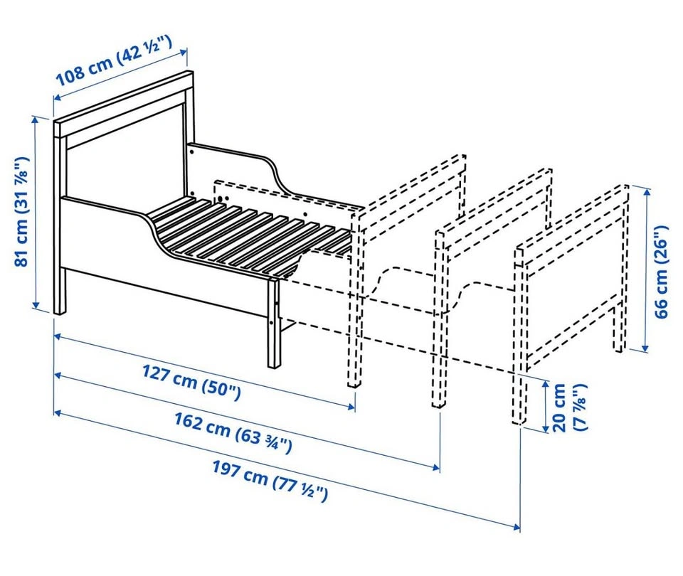 Free-Sundvik ikea bed - photo 3