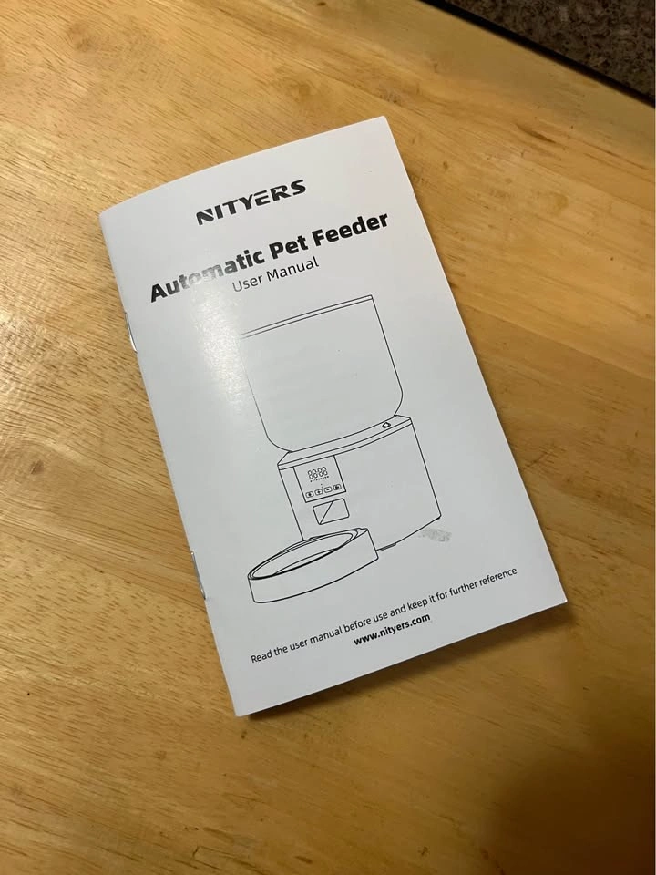 NITYERS Automatic Pet Feeder - photo 2