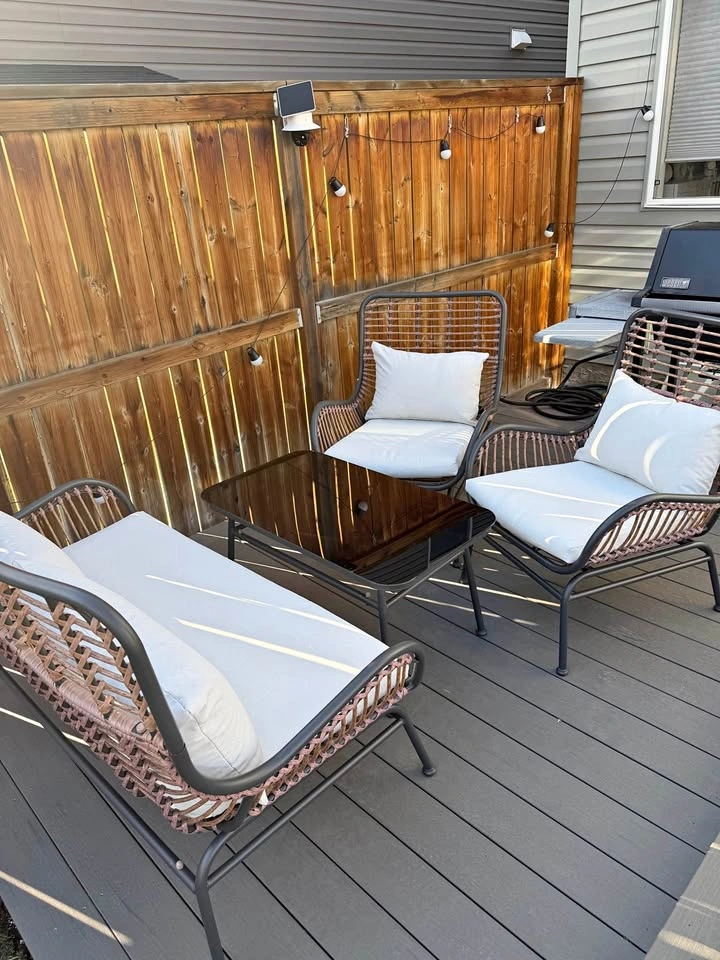 Maki 4-Piece Outdoor Patio Conversation Set