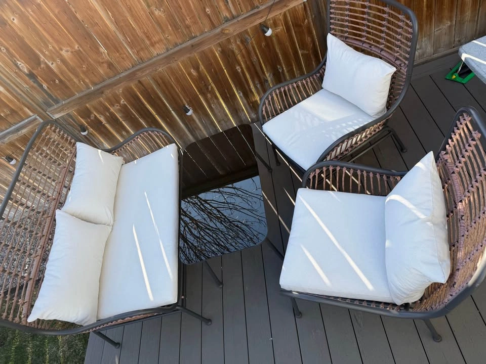Maki 4-Piece Outdoor Patio Conversation Set - photo 2