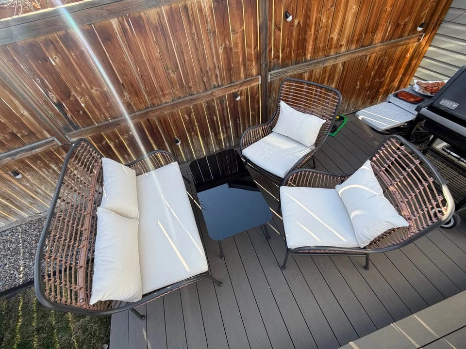 Maki 4-Piece Outdoor Patio Conversation Set - photo 4