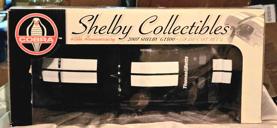 Shelby Collectibles 2007 Shelby GT500 1:18 Die-Cast Metal Car - photo 2